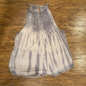 boho tie dye halter top